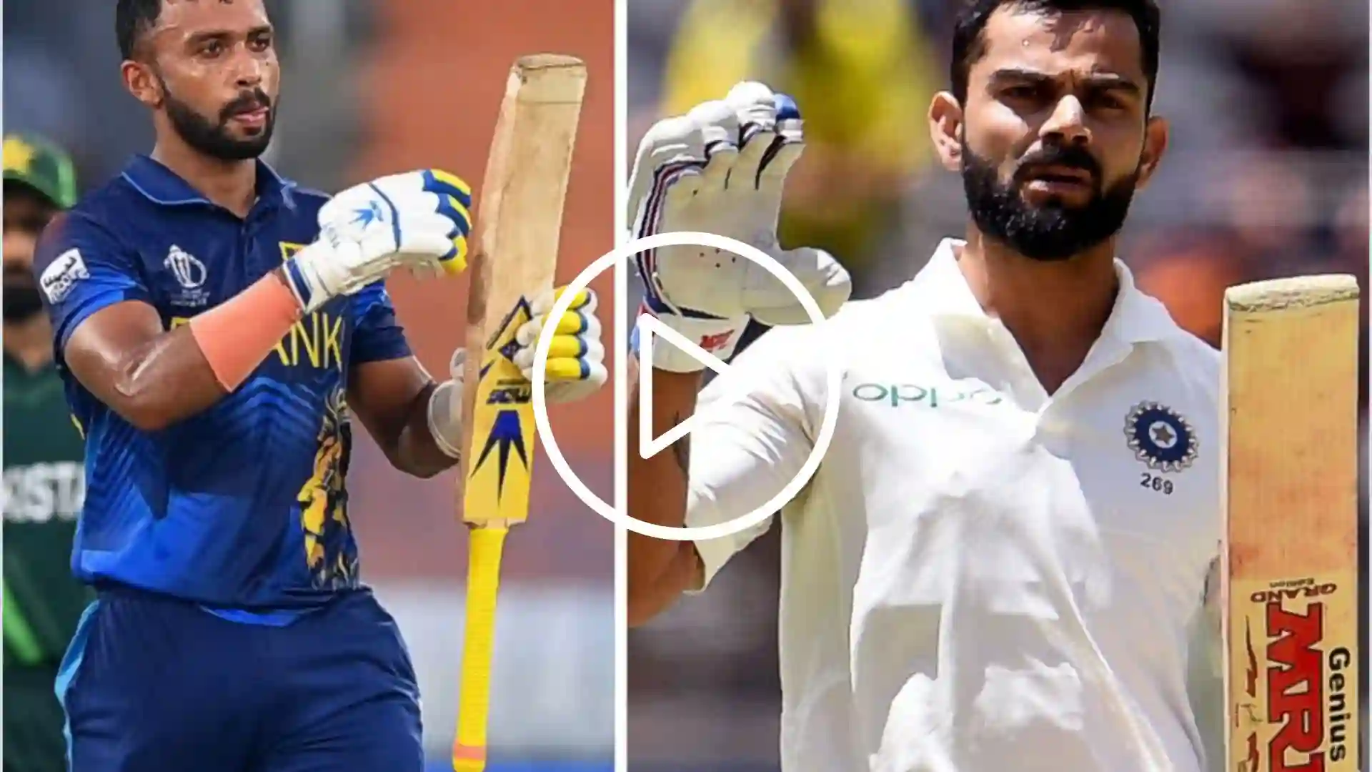 [Watch] Samarawickrama Recreates Virat Kohli's Iconic Celebration Following Ton Vs Pakistan